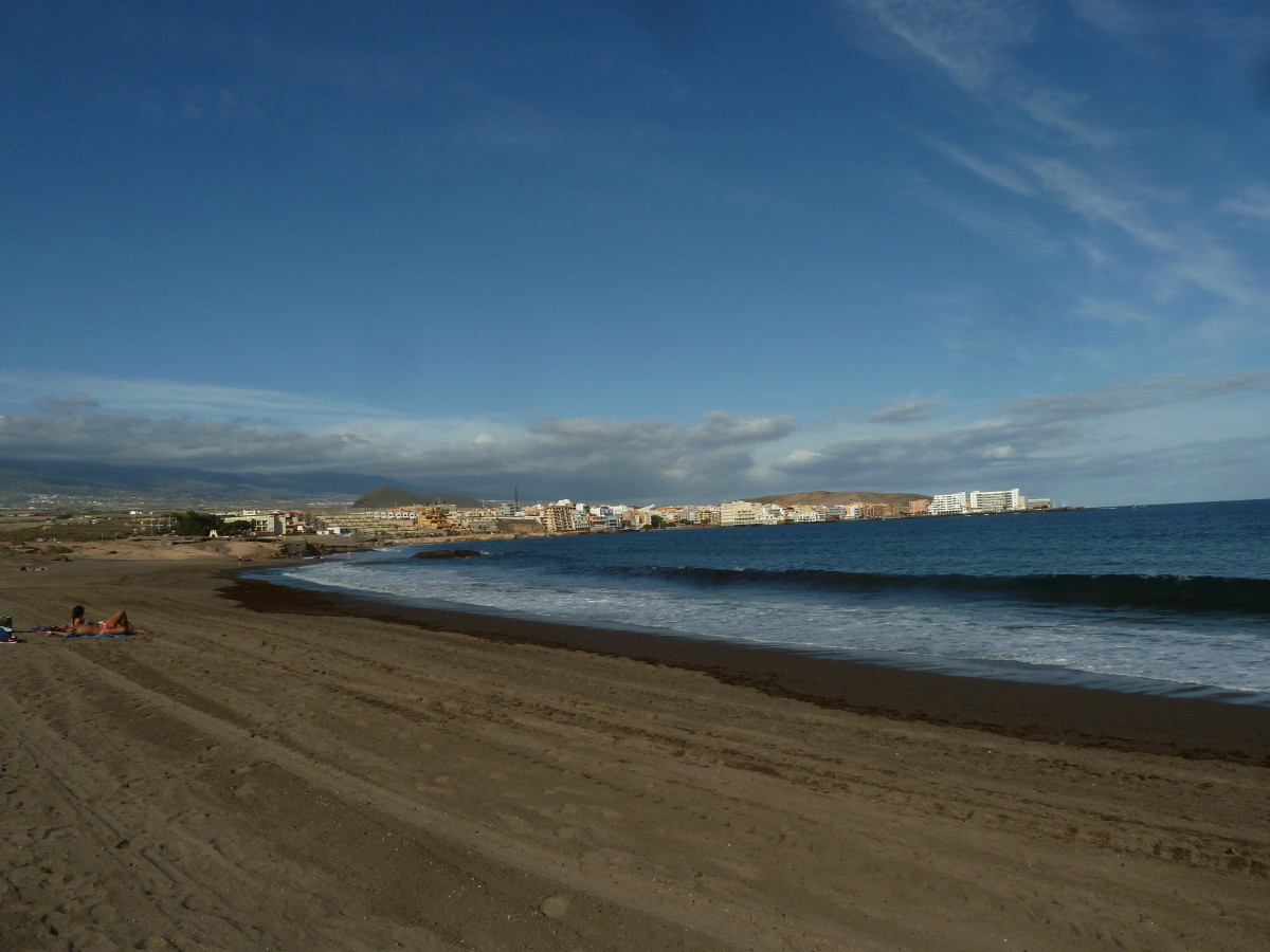 Pláž El Medano na Tenerife