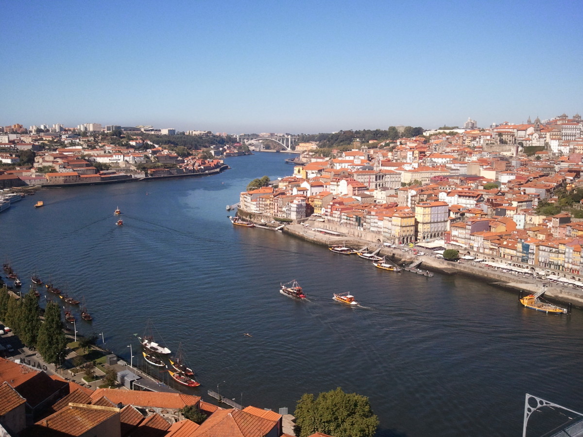 Západ slunce v Porto