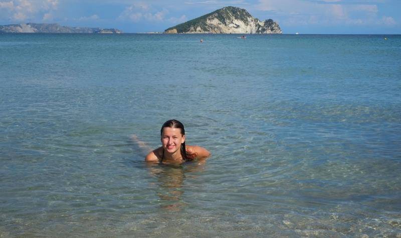 Koupání na ostrově nemá chybu