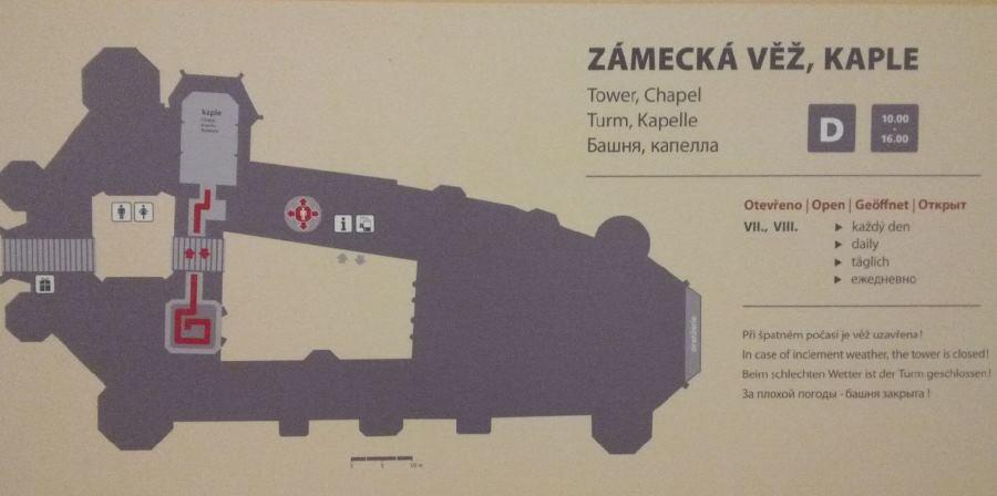 Návštěva zámecké věže