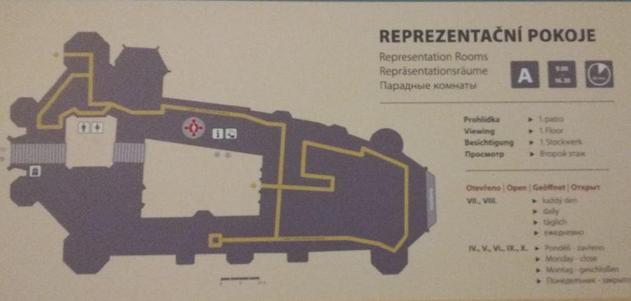 Okruh číslo 1 Reprezentační pokoje