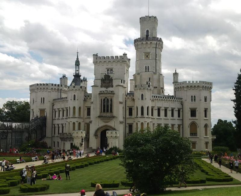 Zámek Hluboká v celé své kráse