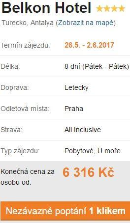 Dovolená Antalya s All Inclusive