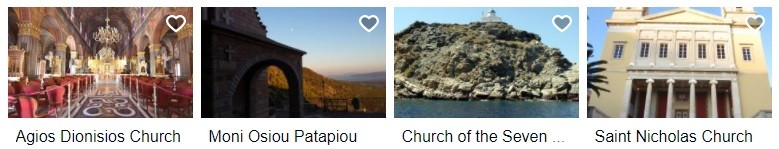 Starodávné kostely a kláštery Řecko