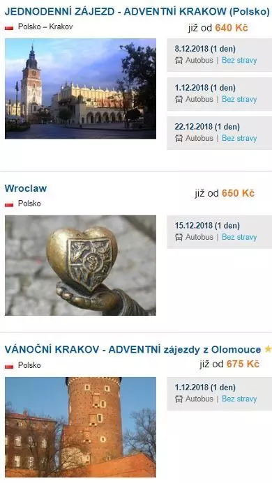 Vánoční trhy v Polsku