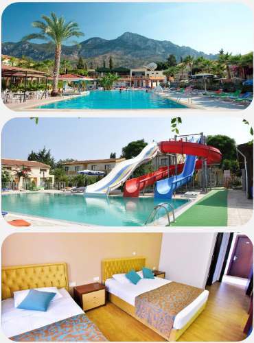 Kypr hotel s tobogánem