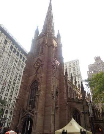 Trinity Church na Manhattanu nedaleko Ground Zero New York
