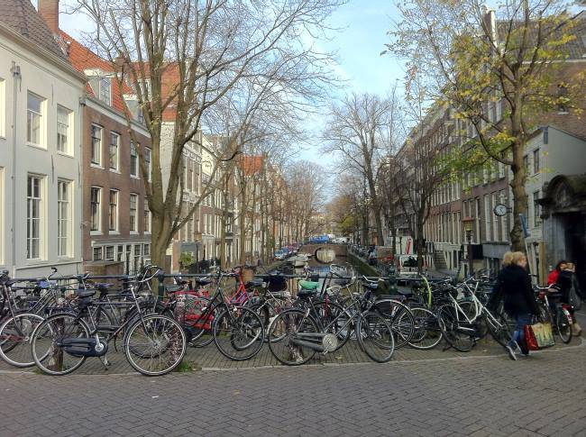 Kola a cyklistika v Amsterdamu