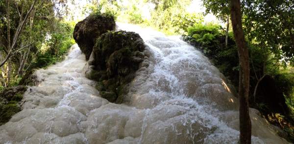Vodopády nedaleko Chiang Mai v Thajsku