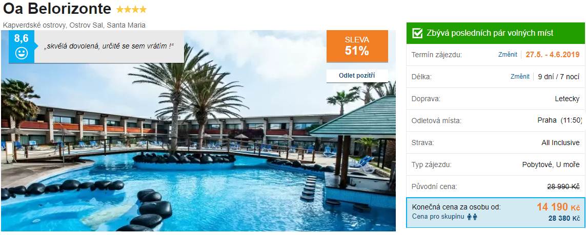 Super last moment Kapverdy Exim Tours