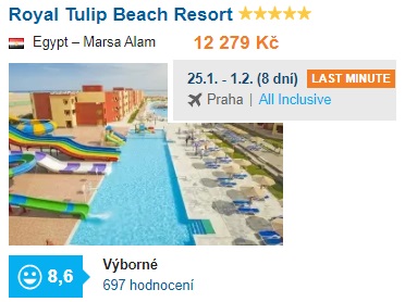 Nejlepší hotely Marsa Alam recenze