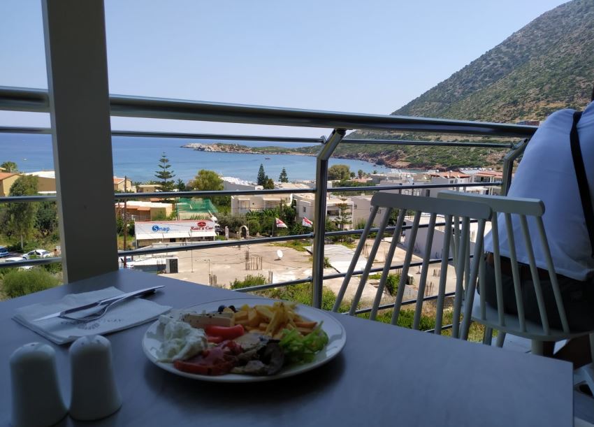 Atali Grand Resort All Inclusive jídlo naše večeře