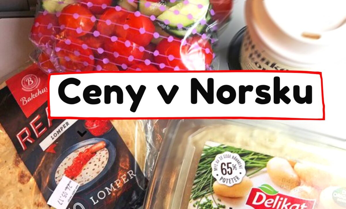 Ceny potravin v Norsku kolik co stojí