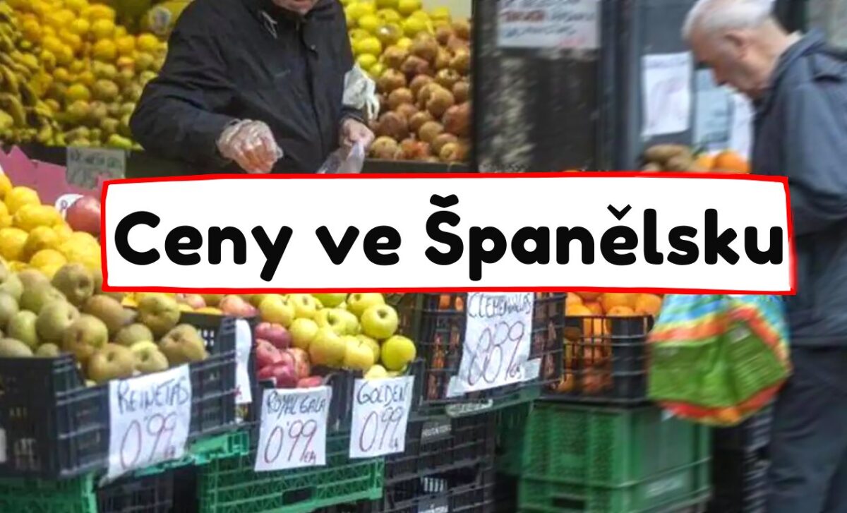 Ceny ve Španělsku kolik stojí potraviny